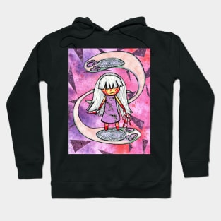 Pastel Goth GIrl Hoodie